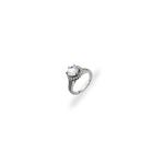 MJ Jewellery 925 стерлинговое серебро кольцо SC524 с покрытием из белого золота 1