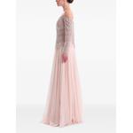 crystal-embellished off-shoulder maxi dress 2