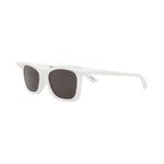 Солнцезащитные очки Balenciaga Square-Frame Injection Sunglasses 'White/Grey' 2