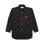 Рубашки на пуговицах Comme des Garçons PLAY Button Up Shirt 'Black' 1