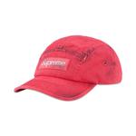 Кепки Supreme Overdyed Camp Cap 'Red' 1