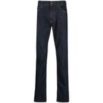 low-rise straight-leg trousers 1