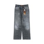 Джинсы Birth Of Royal Child 3D Printed Washed Swarovski Diamond Jean 'Black' 1