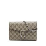 Сумка через плечо Dionysus Wallet on Chain с узором GG Supreme (2016-2026годы) 1