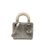 Сумка-сэтчел Mini Satin Cannage Strass Crystal Embellished Lady Dior (2021 год) 1