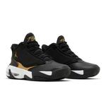 Кроссовки Air Jordan Max Aura 4 GS 'Black Metallic Gold' 8
