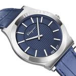 Часы Ferragamo Gancini Leather Watch «Stainless Steel» 3