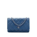 Сумка через плечо CC Quilted Caviar Wallet on Chain (2008-2009 годы) 1