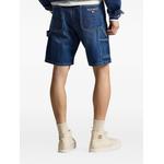 logo-embroidered carpenter shorts 3