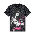 Футболки с коротким рукавом OVO x WWE Bret The Hitman Hart Tee 'Black' 1
