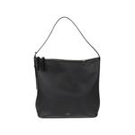 Vera textured leather shoulder bag 1
