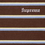 Поло Supreme Stripe Polo 'Коричневый' 2