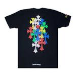 Футболки Chrome Hearts Cross Cemetery Tee 'Black/Multicolor' 2