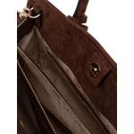 Samantha monogram-print logo-plaque tote bag 4