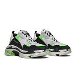 Кроссовки Balenciaga Triple S Sneaker 'White Green Fluo' 8