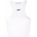 Топ в рубчик с логотипом Off 1