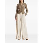 cable-knit embroidered cardigan 2