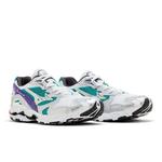 Кроссовки Mizuno Wave Rider 10 'White Silver Teal Blue' 8