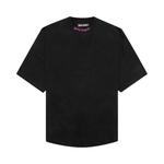 Футболки Palm Angels Doubled Logo Over Tee 'Black/Fuchsia' 1