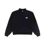 Свитшоты Stussy Paneled Stripe Crew 'Black' 1