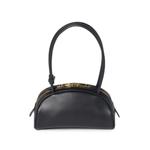 logo-embossed leather tote bag 2
