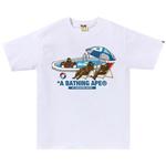 Футболка с коротким рукавом BAPE Poolside Tee 'White' 1