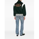 logo-patch panelled jacket 1