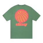 Футболки Stussy 8 Ball Grid Tee 'Зеленый' 2