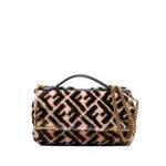 Сумка-сэтчел Zucca Shearling Double F Baguette (2010-2025 годы) 1