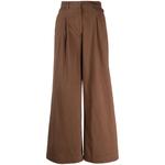 wide-leg cotton trousers 1