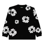 Топы Denim Tears Long-Sleeve Wreath Tee 'Black' 1