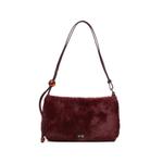 faux-fur shoulder bag 1