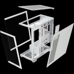 Corsair 3500X корпус ATX с панорамным стеклом без центральной стойки - White белый 6