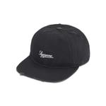 Кепки Supreme Distressed Script 6-Panel 'Black' 1