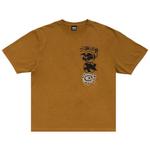 Футболки Stussy StüSsy & Always Stack Tee 'Caramel' 1