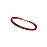 Браслет LITZ из стального троса (3 мм) BR05red 2