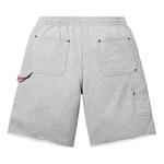 Шорты Supreme Double Knee Painter Sweatshort 'Heather Grey' 2