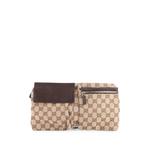 Vintage Double GG Canvas with Leather belt bag 2
