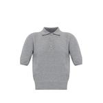 short-sleeved wool polo shirt 1