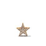 Золотая серьга Star с бриллиантами 1