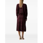 lace-knit drawstring midi dress 3