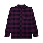 Овершерты Palm Angels Classic Logo Overshirt 'Violet/White' 1
