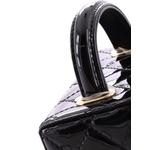 Стеганый клатч Top Handle Box Chain Quilted Patent 5