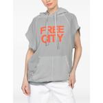 Худи без рукавов с капюшоном 1