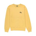 Футболки Stussy Basic Pigment Dyed Crewneck T-Shirt 'Медовый' 1