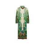 Florence botanical-print jacquard midi dress 1