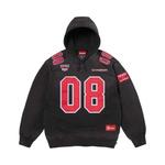 Худи Supreme Jersey Hooded Sweatshirt 'Black' 1