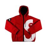 Fleece Jackets Supreme x The North Face S Logo Hooded Fleece Jacket 'Красный' 1