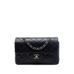 Маленькая сумка на плечо Classic Lambskin Double Flap (2002-2003 годы) 1