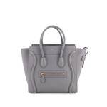 Luggage Bag Grainy Leather Micro tote bag 1